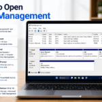 How to Open Disk Management