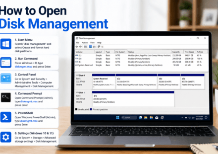 How to Open Disk Management