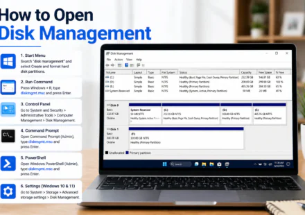 How to Open Disk Management