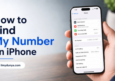 How to Find my number on iPhone