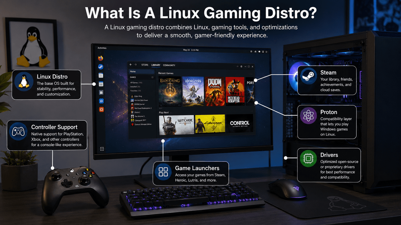 What Is A Linux Gaming Distro?