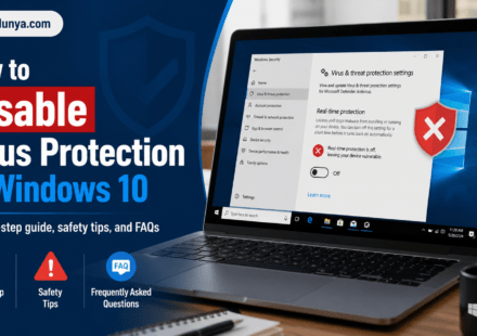 How to Disable Virus Protection in Windows 10