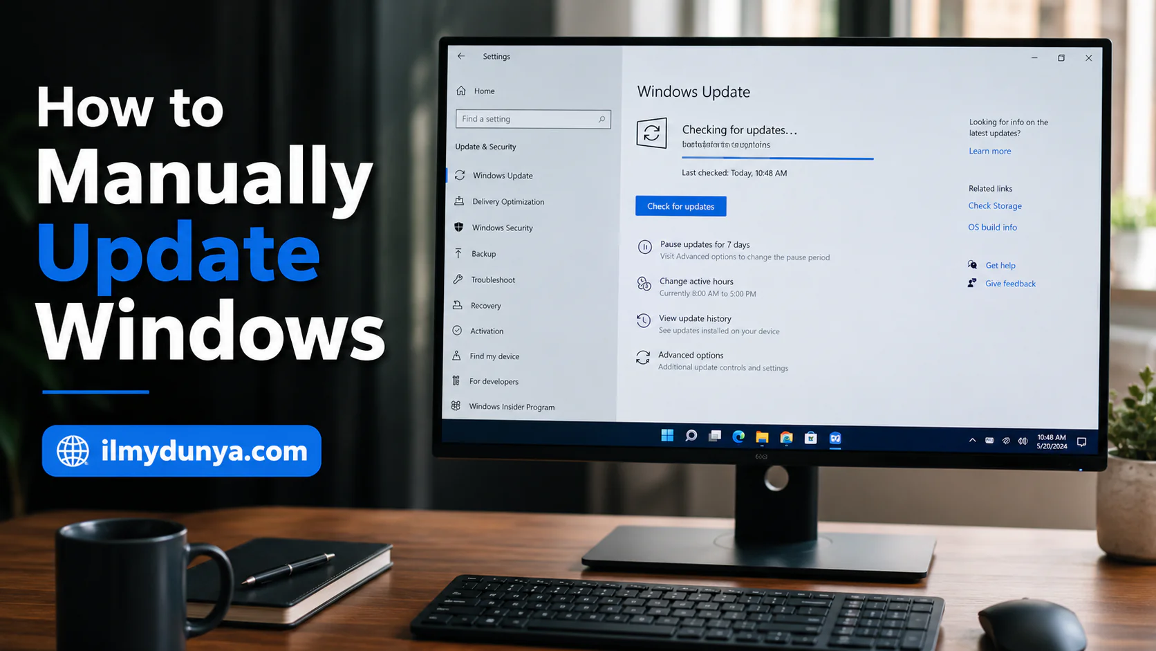 How to Manually Update Windows