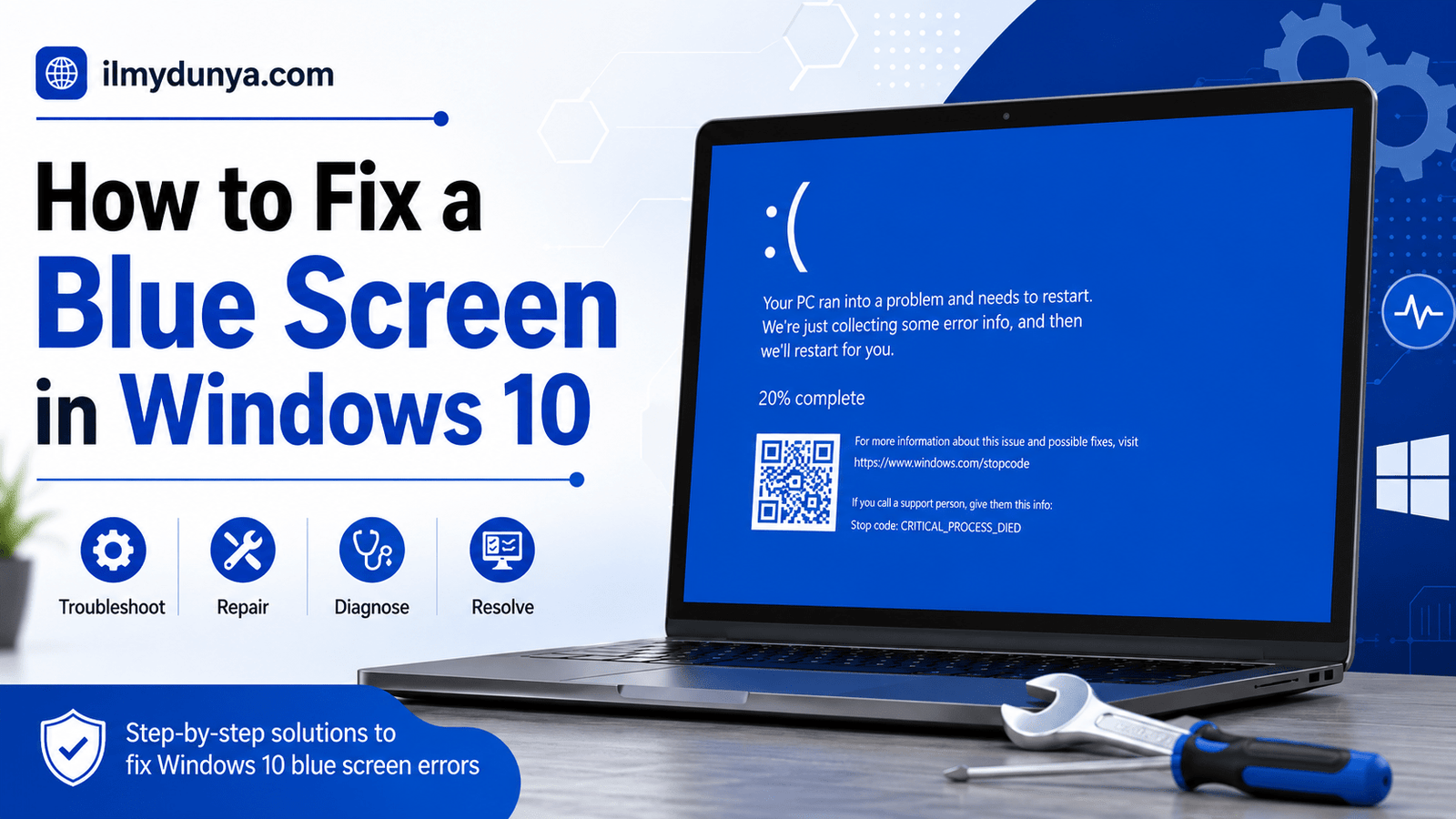 How to Fix a Blue Screen in Windows 10