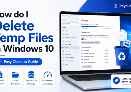 How do I Delete Temp Files in Windows 10