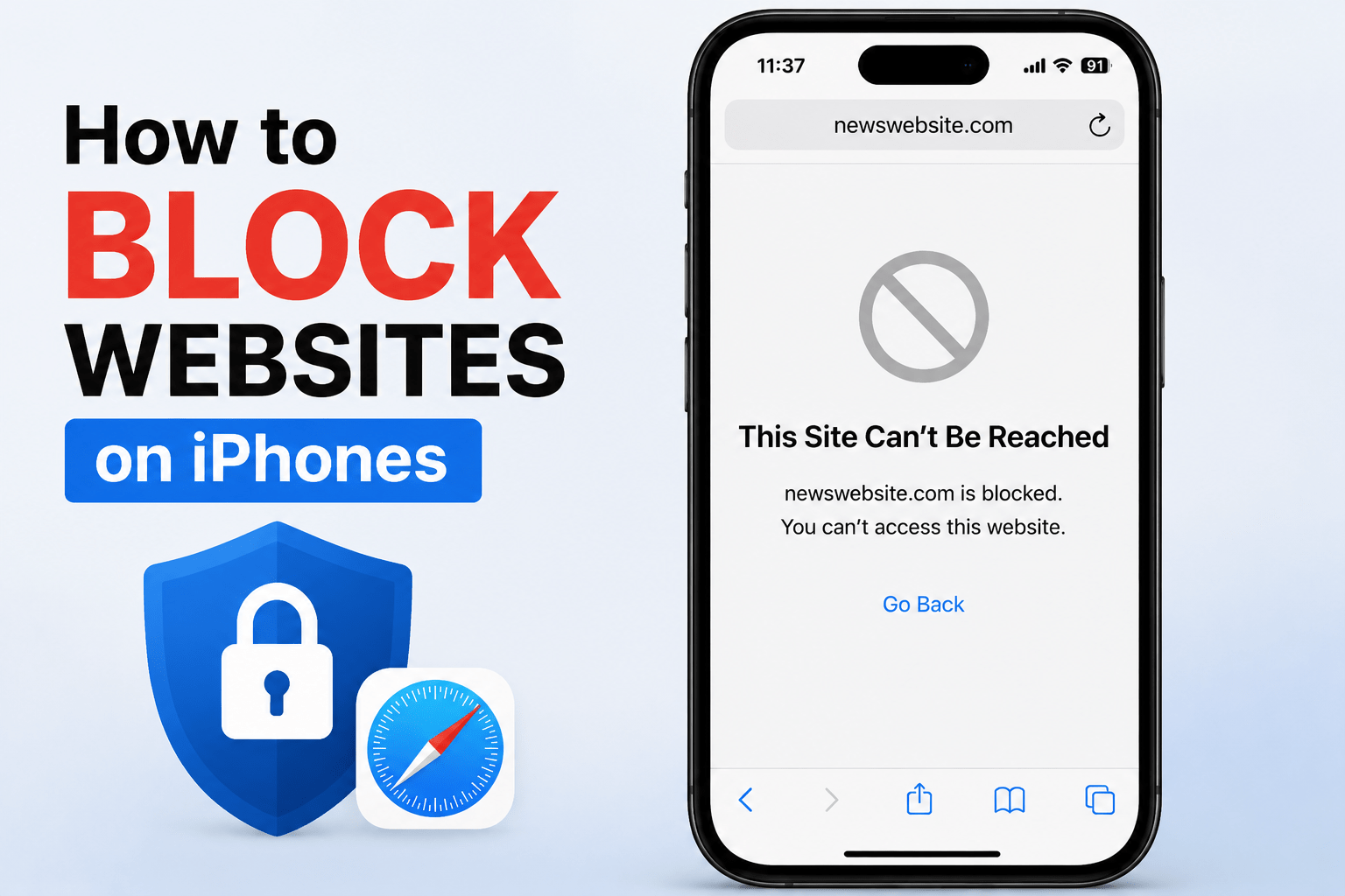 How to Block Websites on iPhones