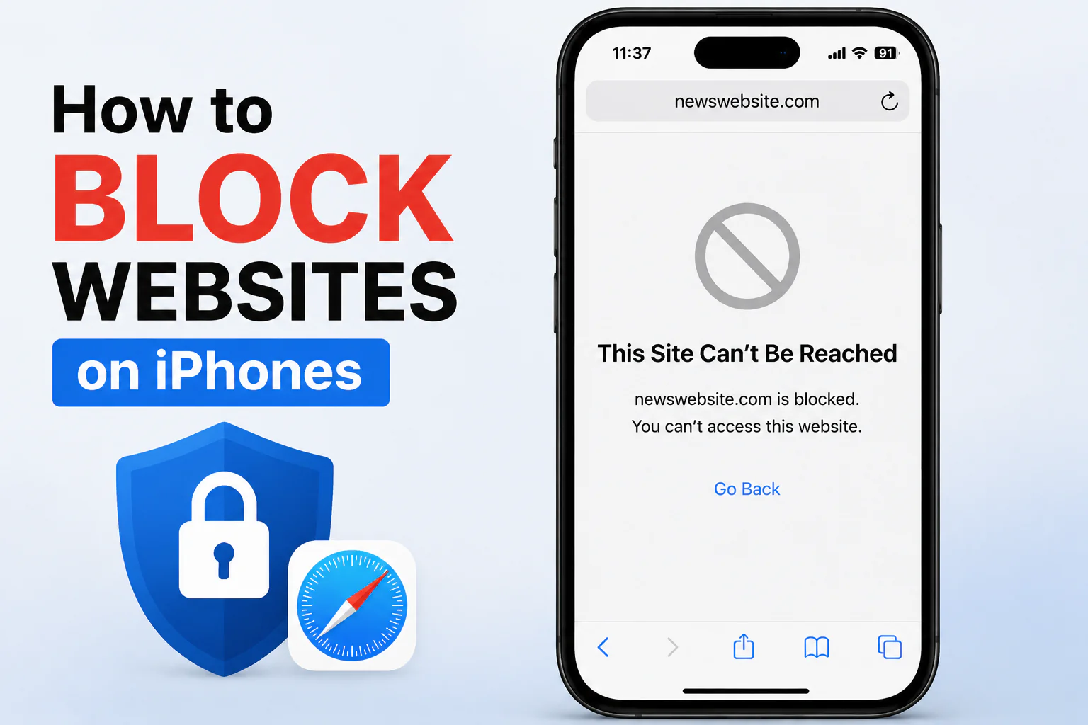 How to Block Websites on iPhones