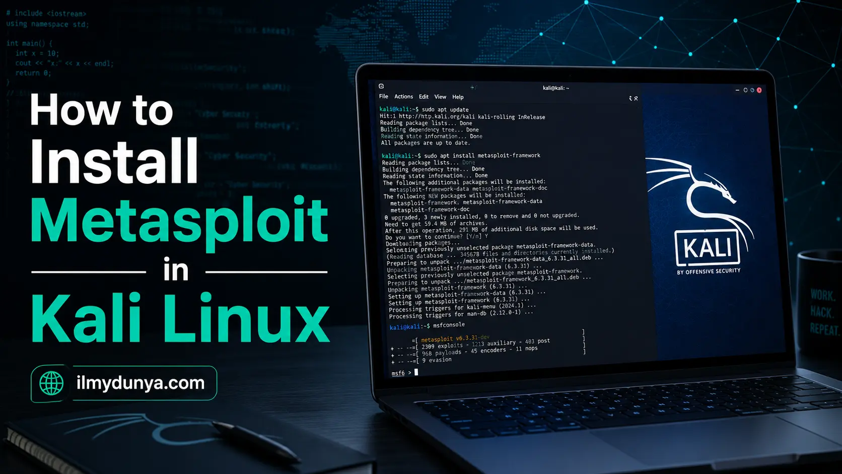 How to Install Metasploit in Kali Linux