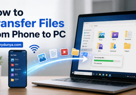 How to Transfer Files from Phone to PC